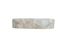 GMStone Calacatta Gold Handmade Marble Vessel Bathroom Sink Oval
