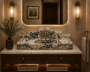 Calacatta Viola Custom Sink