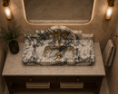 Calacatta Viola Custom Sink