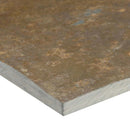 California gold 12 in x 12 in gauged slate floor and wall tile SCALGLD1212G-C product shot tile profile view