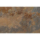 California gold 12 in x 24 in gauged slate floor and wall tile SCALGLD1224G product shot one tile top view