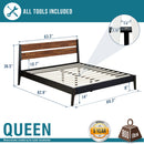 Callisto Solid Wood Bed Frame