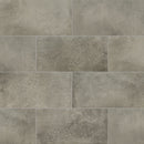 Calypso graphite 12x24 matte  porcelain floor and wall tile  msi collection NCALGRA1224 product shot wall view 2
