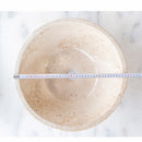 Cappuccino Beige Marble V-Shape Tapered Sink Polished  (D)16" (H)6"