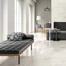Cararra premium calacatta renoire polished porcelain floor and wall tile liberty us collection LUSIRP1224170 product shot passage wall view