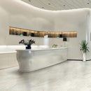 Cararra premium cararra onyx grey honed porcelain floor and wall tile liberty us collection LUSIRG1224171 product shot reception view