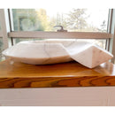 Carrara Marble Helix Shape Stone Above Vanity Bathroom Sink Polished (W)20" (L)23" (H)4" side view