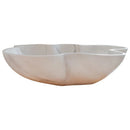Natural Stone Carrara White Marble Above Vanity Designer Bathroom Sink Polished side view