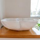 Natural Stone Carrara White Marble Above Vanity Designer Bathroom Sink Polished side view