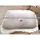 Carrara White Marble Vessel Sink Hand Chiseled Bathroom 16 By 22