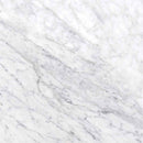 Carrara white 18 in x 18 in honed marble floor and wall tile TCARRWHT181838H product top wall view