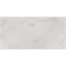 Carrara white 3 in x 6 in honed marble floor and wall tile TCARWHT36H product shot one tile top view