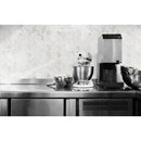 Carrara white blanco pattern 12X12 honed marble mesh mounted mosaic tile SMOT-CAR-BLAH product shot kitchen view