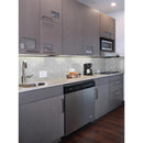 Carrara white ellipsis 8.66X11.63 polished marble mesh mounted mosaic tile SMOT-CAR-ELLIP product shot kitchen view