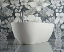 Cascade 59” Freestanding Solid Surface Bathtub
