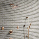Champagne bevel subway 11.73 in x 11.73 in glass meshmounted mosaic tile SMOT-GLSST-CHBE8MM prod shot wall view