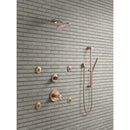 Champagne bevel subway 11.73X11.73 glass mesh mounted mosaic tile SMOT GLSST CHBE8MM product shot  bath view