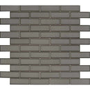 Champagne bevel subway 11.73X11.73 glass mesh mounted mosaic tile SMOT GLSST CHBE8MM product shot multiple tiles close up view