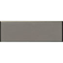 Champagne bevel subway 4x12 textured wall glass tile SMOT-GL-T-CHBE412 product shot single tile top view
