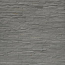 Charcoal pencil splitface ledger panel 6X24 slate wall tile LPNLSCHA624 PEN product shot multiple tiles top view