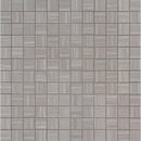 Charisma silver 12X12 ceramic mesh monted mosaic tile NCHASIL2X2 product shot multiple tiles top view