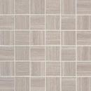 Charisma white 12X12 ceramic mesh monted mosaic tile NCHAWHI2X2 product shot multiple tiles close up view