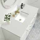 James Martin Chicago 48" Single Bathroom Vanity, Glossy White