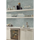 Chilcott bright subway 11.81x11.81 textured glass mesh mounted mosaic tile SMOT-GLSST-CHIBRI8MM product shot kitchen view 2