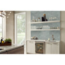 Chilcott bright subway 11.81x11.81 textured glass mesh mounted mosaic tile SMOT-GLSST-CHIBRI8MM product shot kitchen view