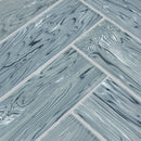 Chilcott treasure 3x12 glass wall tile SMOT GL T CHITRE312 product shot multiple tiles angle view
