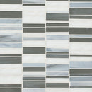 Citi stax lapis 12"x12" film face glass mosaic wall tile SMOT-GLSB-CISTLAP3MM product shot wall view