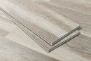 SPC Vinyl Rigid Core 7" Width 60" RL, 6mm Thick, 1.5mm IXPE Classic Mink Fidelis Floors - Mazzia Collection Product shoot tile edge view