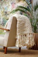 Clouds Chunky Knit Throw Blanket