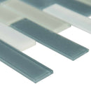 Colosseo azul brick 12X12 glass stone mesh mounted mosaic tile SMOT-SGLS-COLAZU4MM product shot profile view