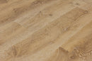 WPC Vinyl Rigid Core 9" Width 60" RL 8.5mm Thick, 1.5mm IXPE Concept Oak Romulus Floors - Mazzia Collection angle view 