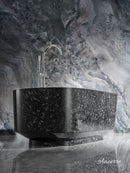 Coesistere 67" Freestanding Forged Carbon Fiber Bathtub Villohome
