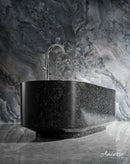Odessa 67" Freestanding Forged Carbon Fiber Bathtub Villhome