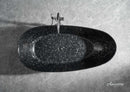Anjuna 67" Freestanding Forged Carbon Fiber Bathtub Villohome
