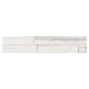 Copen snow stacked stone 9x19.5 natural manufactured stone LPNLECOPSNO6 product shot top ledger panel view 2