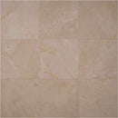 Crema marfil 18 in x 18 in select polished marble floor and wall tile TCREMAR1818SL product shot angle view
