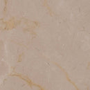 Crema marfil select 12 in x 12 in polished marble floor and wall tile TCREMAR1212SL product shot one tile top view
