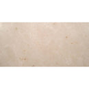 Crema marfil select 12 in x 24 in polished marble floor and wall tile TCREMAR1224SL38 product shot one tile top view