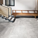 Crete aqua honed porcelain floor and wall tile liberty us collection LUSIRG1224128 product shot room view