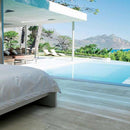 Crete sage honed porcelain floor and wall tile liberty us collection LUSIRG1224130 product shot out door view