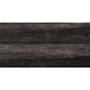 Crete weathered black linear textured porcelain floor and wall tile rigato 18x36 liberty us collection LUSIRS1836131 product shot one tile top view