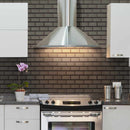 Crisson Bevel Subway Peel and Stick 12in.X12in. Glass Mosaic Tile SMOT-PNS-CRIBEV-4MM kitchen view