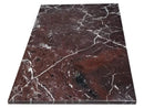 Customizable Rosso Levanto Marble Coffee Tabletop Polished (W)18" (L)36"