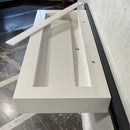 READY TO SHIP! Handcrafted Tiber Quartz Sink: Quartz Vanity Top (QU-100)