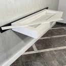 READY TO SHIP! Handcrafted Tiber Quartz Sink: Quartz Vanity Top (QU-100)