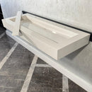 READY TO SHIP! Handcrafted Tiber Quartz Sink: Quartz Vanity Top (QU-100)